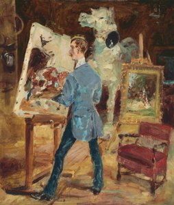 Princeteau in seinem Atelier; Princeteau dans son Atelier, 1881