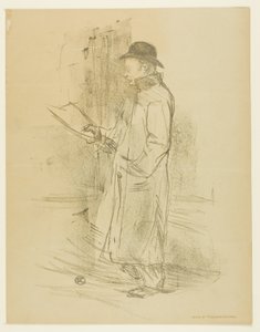 Programm für das Gémier-Benefiz von Henri de Toulouse Lautrec