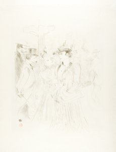 Promenade von Henri de Toulouse Lautrec