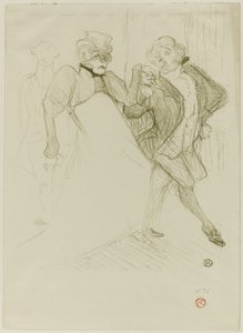 Réjane und Galipaux, in Madame Sans-Gêne von Henri de Toulouse Lautrec