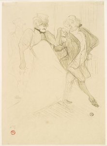 Réjane und Galipaux in Madame Sans-Gêne von Henri de Toulouse Lautrec