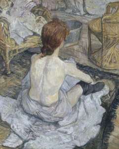 Rousse, auch genannt La Toilette von Henri de Toulouse Lautrec