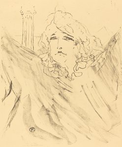 Sarah Bernhardt in "Cleopatra"