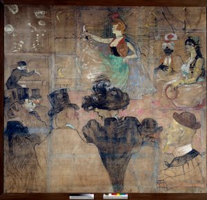 Schild für das Haus der Goulue (Weber Louise genannt La Goulue)