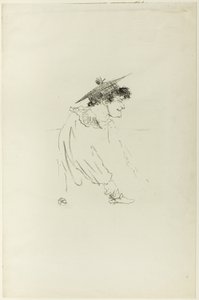 Kleines englisches Mädchen (Miss Dolly) von Henri de Toulouse Lautrec