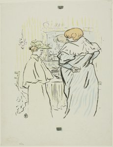 Also, du bist erfahren? von Henri de Toulouse Lautrec