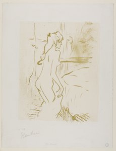 Studie einer Frau