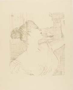 Sybil Sanderson, aus Treize Lithographies von Henri de Toulouse Lautrec