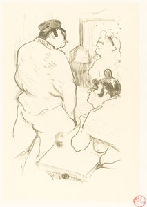 Der Schrecken von Grenelle von Henri de Toulouse Lautrec