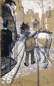 Der Kutscher der Omnibusgesellschaft, 1888 von Henri de Toulouse Lautrec