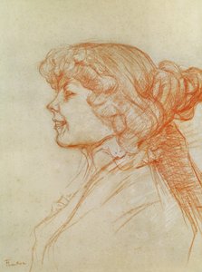 Das englische Mädchen im Star in Le Havre, 1899 von Henri de Toulouse Lautrec