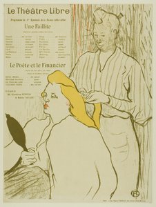 Der Friseur, Programm für das Théâtre Libre