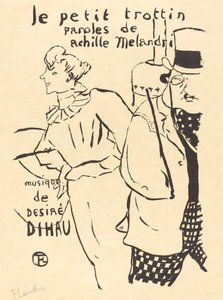 Das kleine Botengirl Le petit trottin, 1893