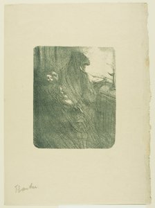 Die alten Flirts, aus Mélodies de Désiré Dihau von Henri de Toulouse Lautrec