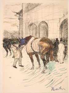 Die Rennbahn von Henri de Toulouse Lautrec