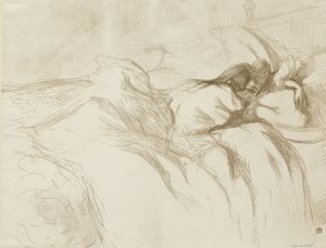 Liegende Frau - Aufwachen, 1896