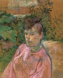 Frau im Garten von Monsieur Forest, 1889-1891