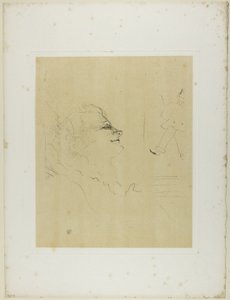 Yvette Guilbert—Pessima, aus Yvette Guilbert von Henri de Toulouse Lautrec