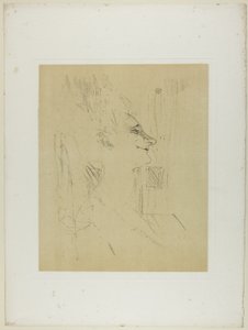 Yvette Guilbert—Soûlarde, von Yvette Guilbert von Henri de Toulouse Lautrec