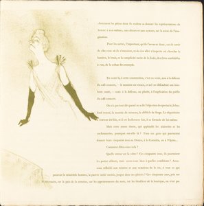 Yvette Guilbert von Henri de Toulouse Lautrec