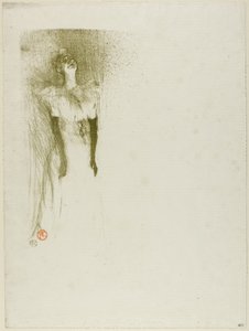 Yvette Guilbert von Henri de Toulouse Lautrec