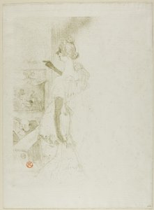 Yvette Guilbert von Henri de Toulouse Lautrec