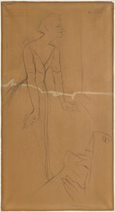 Yvette Guilbert von Henri de Toulouse Lautrec