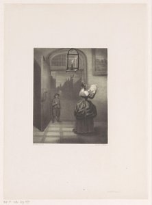Brieflesende Frau von Henri van Seben