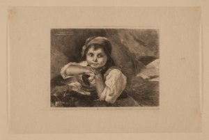 Ein Bauernmädchen von Henrik Arnold Hamilkar Sørensen