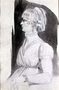 Studie einer Frau von Johann Heinrich Füssli