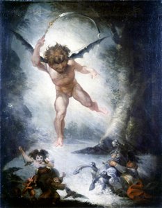 Robin Goodfellow (Puck) (Ein Sommernachtstraum) von Henry  Fuseli