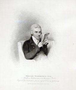 William Wilberforce, graviert von J. Vendramini von Henry (after) Edridge
