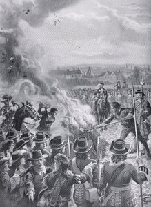 Das Verbrennen von Blounts Pamphlet durch den Henker von Henry A. Payne