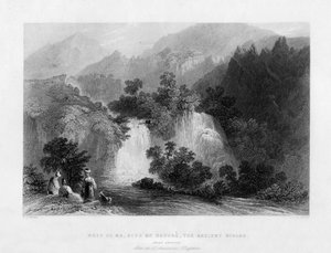 Beit-El-Ma, der Ort der antiken Stadt Riblah, Israel, 1841 von Henry Adlard