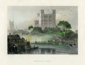 Rochester Castle, Kent von Henry Adlard