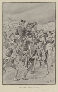 Aufstand der Pennsylvania-Linie von Henry Alexander (after) Ogden