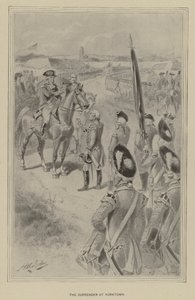 Die Kapitulation von Yorktown von Henry Alexander (after) Ogden