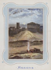 Athen (Chromolithographie) von Henry Andrew Harper