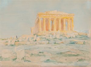 Der Parthenon, Westfassade