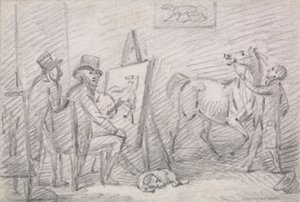 Das Atelier des Künstlers