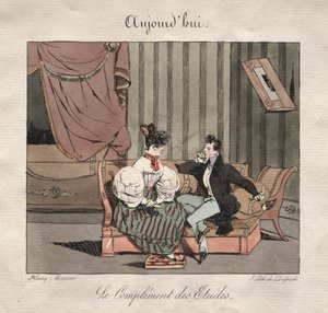 Pariser Gelegenheiten: Das Komplement der Studenten von Henry Bonaventure Monnier