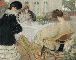 Damen beim Tee, 1902