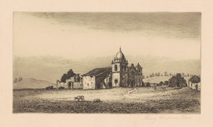 Mission San Carlos Borromeo von Henry Chapman Ford