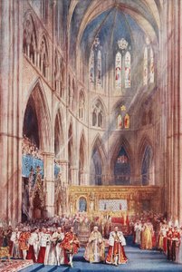 Die Krönung von König George VI. von Henry Charles Brewer