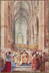 Die Krönung von König George VI. von Henry Charles Brewer