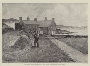 Geburtsort von Sir George White, Rock House, Portstewart, County Derry von Henry Charles Seppings Wright