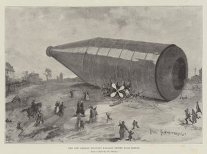 Der neue deutsche Militärballon getestet in der Nähe von Berlin von Henry Charles Seppings Wright