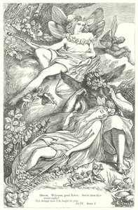 Ein Sommernachtstraum von Henry Courtney (after) Selous