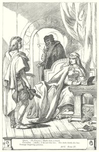 Cymbeline (Gravur) von Henry Courtney (after) Selous