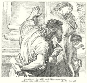 Julius Caesar (Gravur) von Henry Courtney (after) Selous
